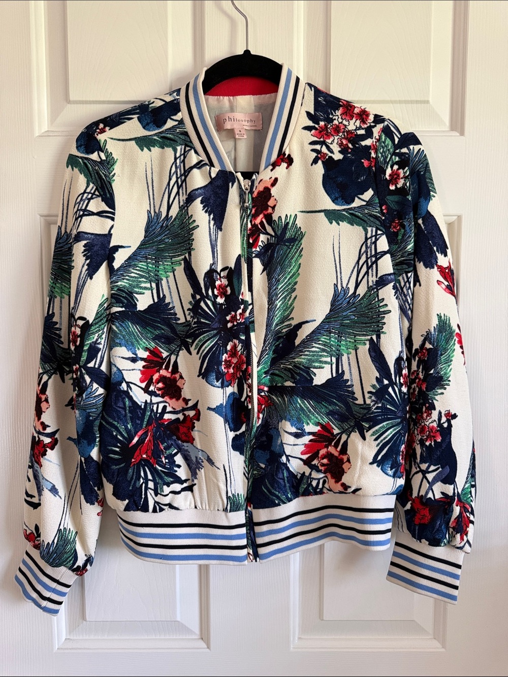Philosophy Republic Clothing Floral Bomber Jacket
